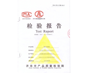 公司检测报告